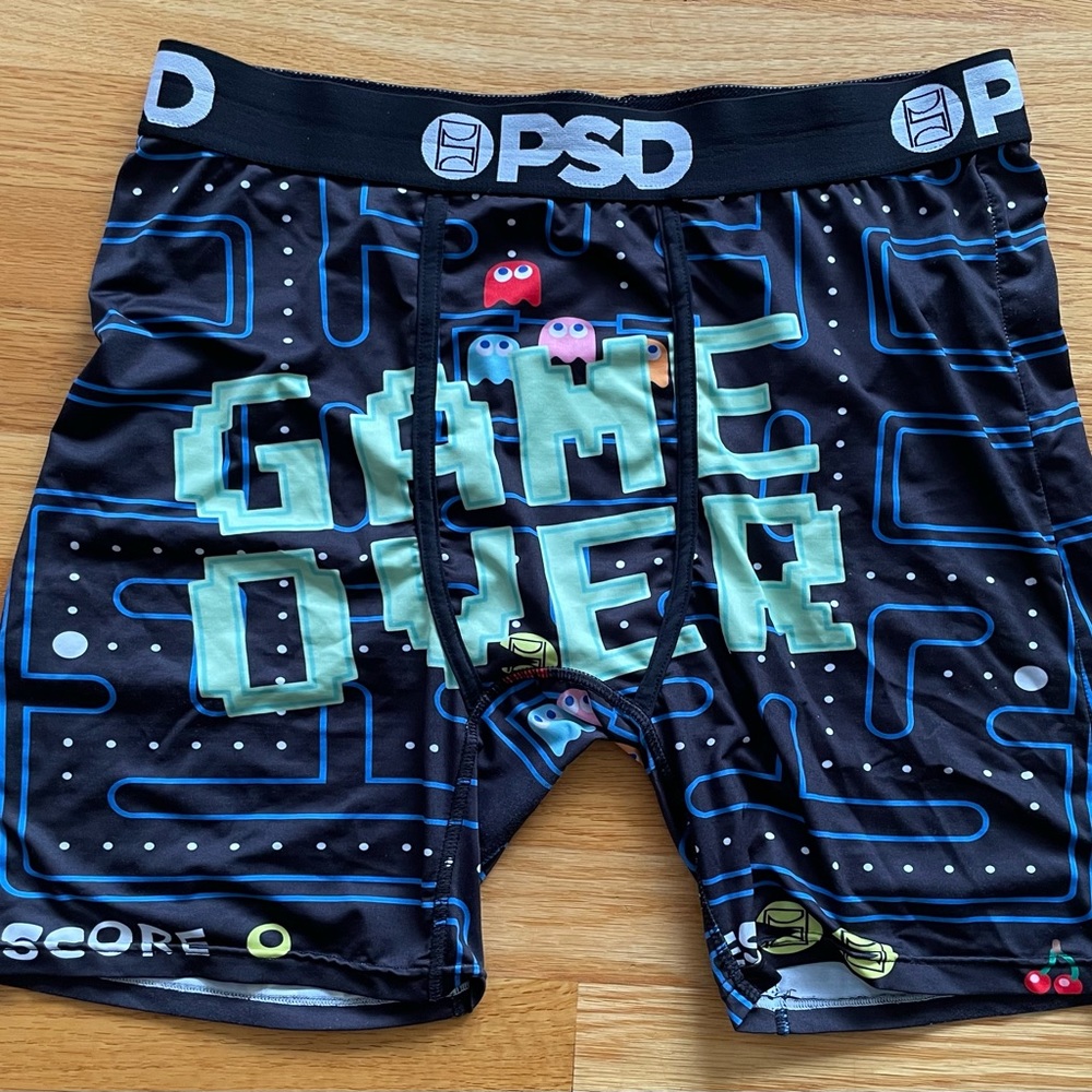 PSD Men's Boxer Briefs Size XL PAC-MAN